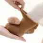 Неплъзгащи се бебешки чорапи с дизайн на мече - Незаменим комфорт и безопасност, снимка 3