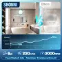 Нов Вентилатор за баня 100 мм, 2 посоки, 6 скорости, вентилатор за баня с дистанционно управление, снимка 3