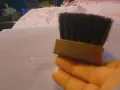 Tacco footcare 100% rosshaar Germany четка за дрехи с естествен конски косъм маркова немска нова, снимка 6