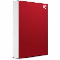 HDD твърд диск, Ext Seagate One Touch, 1TB, червен, SS300400, снимка 1 - Твърди дискове - 38639668