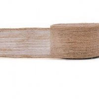 2.5 см лента Юта Плат Зебло Канава панделка крафт ръчна изработка , снимка 2 - Други - 39075952