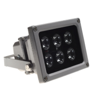 ANIMABG Външна водоустойчива инфрачервена лампа за нощно виждане, LEDS IR осветител, снимка 1 - Друга електроника - 44597011