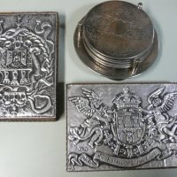 Два посребрени плакета , снимка 5 - Антикварни и старинни предмети - 35639719