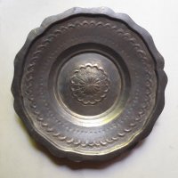 Медна декоративна чиния, снимка 1 - Пана - 36747101