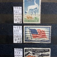 САЩ с пощенско клеймо, снимка 3 - Филателия - 37615138