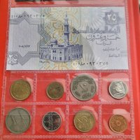 Интересна колекция от Египет - монети, банкнота и пощенски марки, снимка 6 - Нумизматика и бонистика - 36895430
