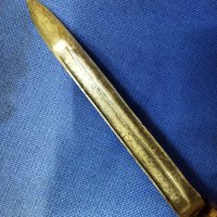  Нож от щик с кокалена дръжка , снимка 2 - Ножове - 40370878
