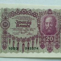 Стари Банкноти Австрия, снимка 8 - Нумизматика и бонистика - 30262336