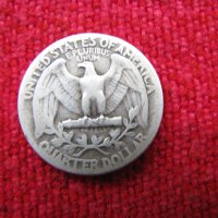 Сребърна монета долар 1942г, снимка 1 - Нумизматика и бонистика - 30808992