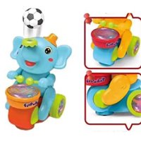Музикална детска играчка слонче, снимка 1 - Образователни игри - 42077827