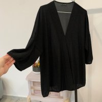 Дамска блуза в размер 48(2ХL), снимка 2 - Блузи с дълъг ръкав и пуловери - 44259874