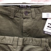 Маркови тийн/момчешки/мъжки панталони Billabong, 28 размер, за 176 см. височина, 2 бр., нови , снимка 8 - Панталони - 42303459