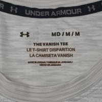 Under Armour UA Vanish Tee оригинална тениска M спорт фланелка фитнес, снимка 3 - Спортни дрехи, екипи - 42055535