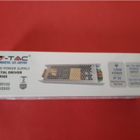 Захранване V-TAC Slim за LED ленти 120W,10A,12V, снимка 1 - Лед осветление - 44586340