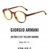 Giorgio Armani - оригинални очила за рамки , снимка 9 - Слънчеви и диоптрични очила - 37178505