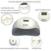Комбинирана лампа за маникюр 54W UV/LED SUN, снимка 3 - Продукти за маникюр - 30999451