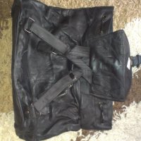 Продавам нови черни дамски раници-чанти от естествена кожа, снимка 4 - Раници - 29633861