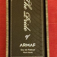 Оригинално шише от парфюм с кутия The Pride of ARMAF. , снимка 5 - Колекции - 39772489