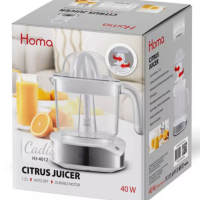 ✨Цитрус преса HOMA HJ-4012 Cadis, 40W, 1.2L, Бял/Сив , снимка 4 - Сокоизстисквачки и цитрус преси - 44632842