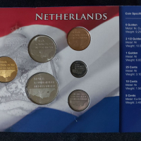 Нидерландия 1996-2000 - Комплектен сет от 6 монети, снимка 2 - Нумизматика и бонистика - 44536158