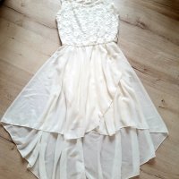 Красива бяла рокля , снимка 3 - Рокли - 25165604