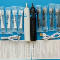 💧🥓 Ултразвукова електрическа четка за зъби SONIC X3 +4глави почистване избелване петна , снимка 5 - Други - 37305728