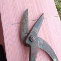 Стара немска ножица за ламарина, снимка 4 - Антикварни и старинни предмети - 30314692