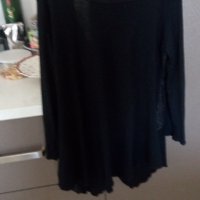 Дамска блуза тип жилетка с едно копче черна, снимка 12 - Жилетки - 35637647