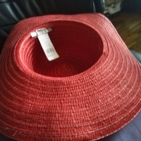 Calliope лятна женска маркова шапка тип панама размер №57, снимка 5 - Шапки - 44808596