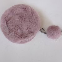 Ново ефектно портмоне розово пух, снимка 1 - Портфейли, портмонета - 34417823