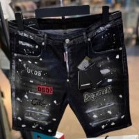 Мъжки къси дънки висок клас Dsquared , снимка 8 - Дънки - 40239626