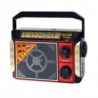 Радиоприемник с FM/AM/SW, Mp3/USB/microSD/AUX, акумулаторна батерия, снимка 1 - Радиокасетофони, транзистори - 30068984