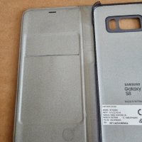 Продавам оригинален Official Genuine Samsung Galaxy S8 Led View Cover Flip Case калъф, снимка 5 - Калъфи, кейсове - 40811534