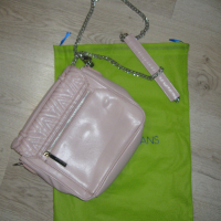 Versace Jeans Couture розова дамска оригинална чанта, снимка 2 - Чанти - 44727009