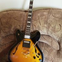 Aston Sedona 335 Style-Semi-Hollow Electric Guitar, китара Астон полуакустична, снимка 18 - Китари - 34514921
