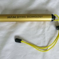 Водолазен шейкър ( сигнално у-во ) М§М Diving, снимка 1 - Водни спортове - 35401341