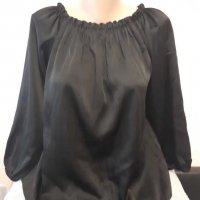Италианска ефирна блуза р-р L, ХL, снимка 1 - Блузи с дълъг ръкав и пуловери - 31899796