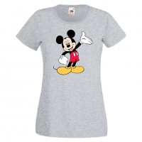 Дамска тениска Mickey Mouse 2 Мини Маус,Микки Маус.Подарък,Изненада,, снимка 4 - Тениски - 36526381