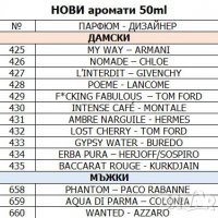 Реплики на маркови парфюми UB -Urban Behaviour, 50 мл СПИСЪК  АРОМАТИ, снимка 4 - Дамски парфюми - 25782467