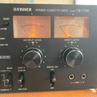 FISHER stereo cassette deck CR-7700, снимка 4 - Декове - 40316878