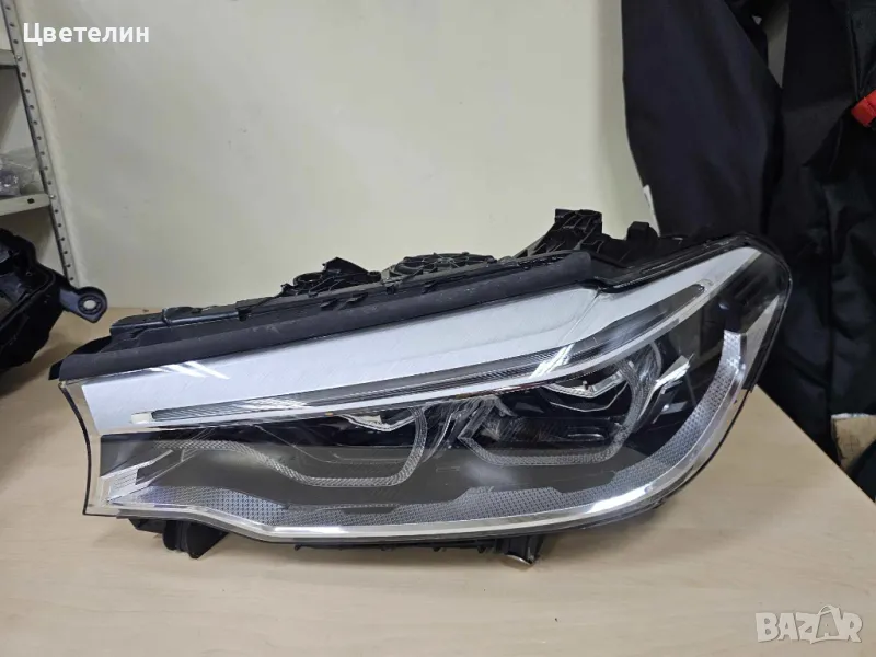 Ляв фар BMW G30 G31 Adaptive LED lqv far бмв г30 г31 лед, снимка 1