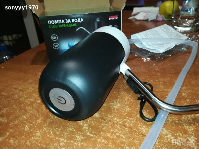ПОМПА ЗА ВОДА С ЮСБ КАБЕЛ ЗА ЗАРЕЖДАНЕ 0903241919, снимка 1