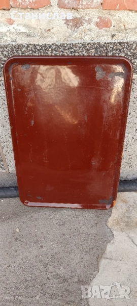 Емайлирана подложка за печка на твърдо гориво , снимка 1