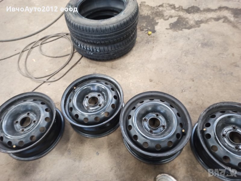 Метални джанти 14 Peugeot Citroen / Пежо Ситроен , снимка 1