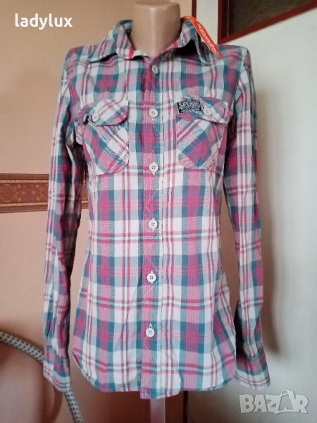 SuperDry, Оригинална Мъжка Риза, Размер S. Код 1889, снимка 1