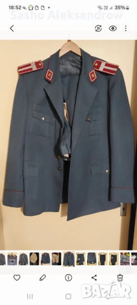 Ретро комплект сако с панталон МВР-НМ, снимка 1