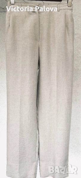 Елегантен ленен панталон  LADY H. EXCLUSIV VON PETER HAHN - лято- есен, снимка 1