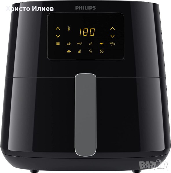 Philips Air fryer XL - 6,2 л, 1,2 кг ЕЪР ФРАЙЪР фритюрник с горещ въздух без мазнина 2000 W , снимка 1