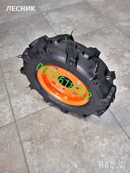 Гуми за мотофреза 4×8, снимка 1