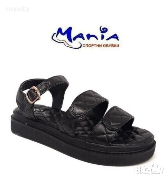 Дамски сандали в черно, снимка 1